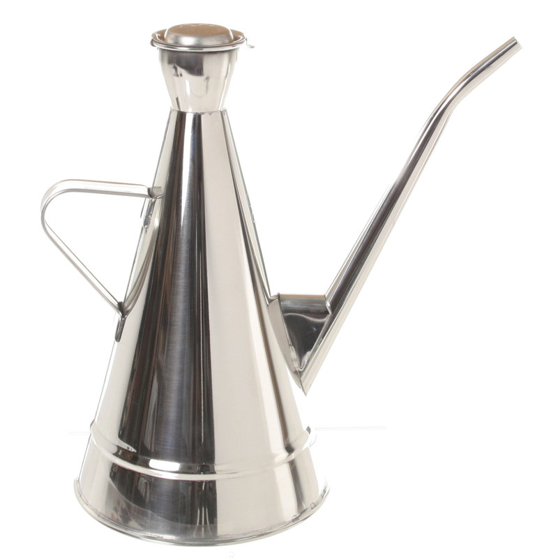 Prep & Savour Stainless Steel Classic Olive Oil Cruet Wayfair